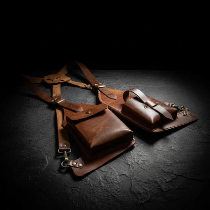 Taba Deri El Yapımı Omuz Holster